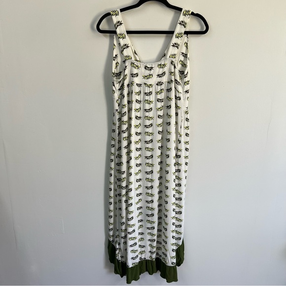 Kickee Simple Twist High Low Ruffle Nightgown - Picture 8 of 12